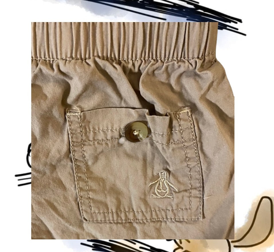 These Original Penguin Boy's Shorts are designed with a pull-up elastic waistband and 3 pockets, making them perfect for any active toddler