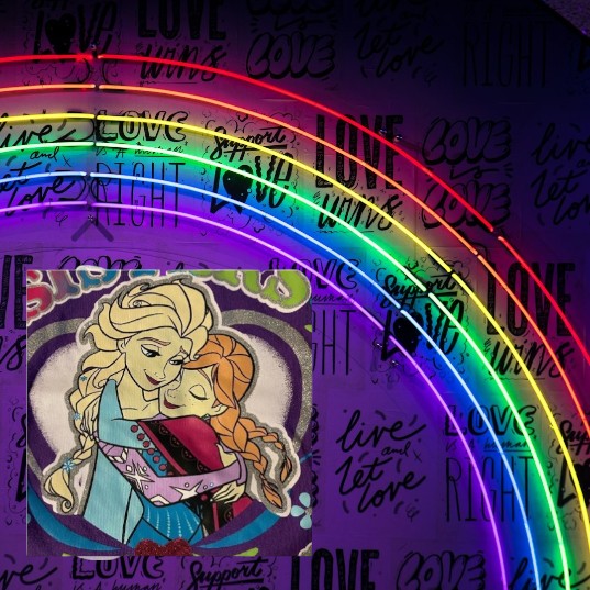 Sparkle and shine with our Disney Elsa & Anna Sisters Forever Glitter Graphic Tee