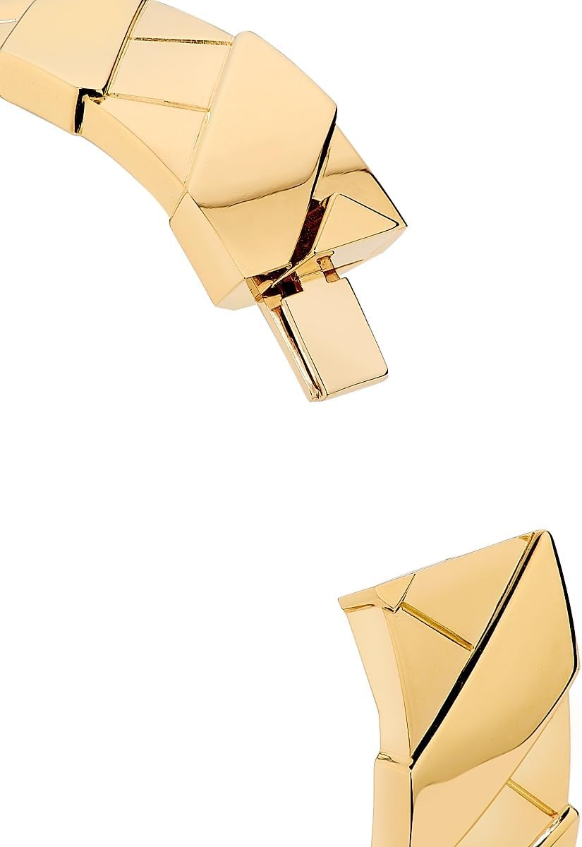 SAKS EST. 1924, Helix Infinite Large Bangle 18K Yellow Gold