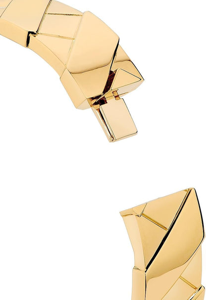 SAKS EST. 1924, Helix Infinite Large Bangle 18K Yellow Gold