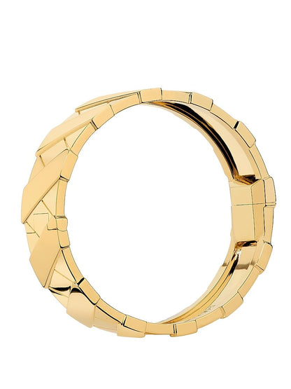 SAKS EST. 1924, Helix Infinite Large Bangle 18K Yellow Gold
