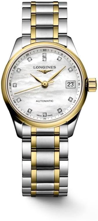 LONGINES Master Collection Automatic Watch, White Mother Of-Pearl