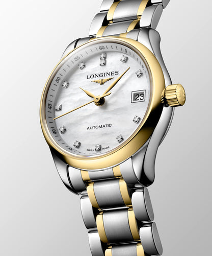 LONGINES Master Collection Automatic Watch, White Mother Of-Pearl