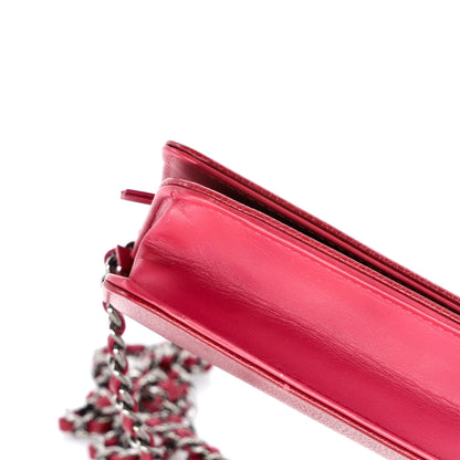 Chanel, Timeless Wallet on Chain Caviar, Pre-Loved Condition