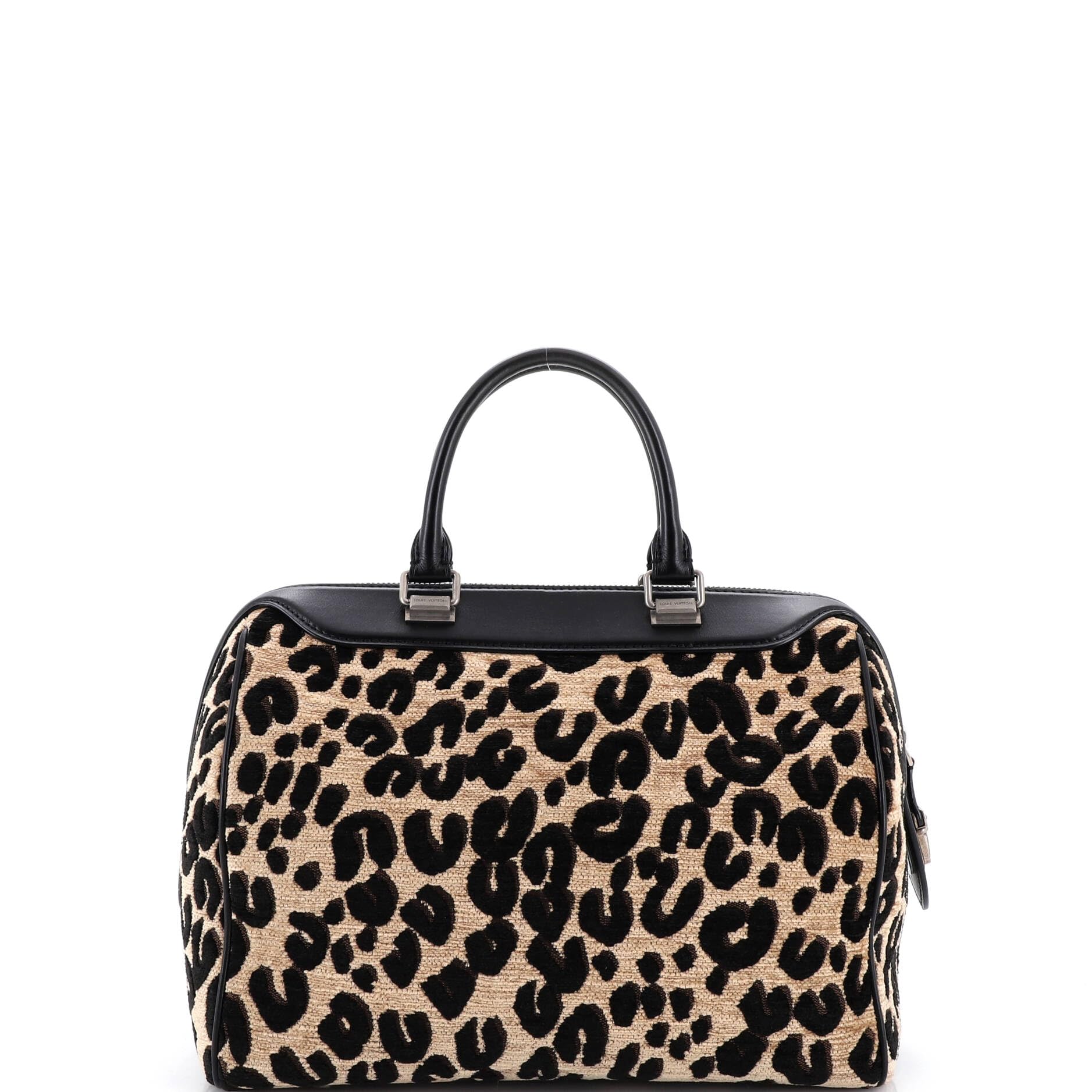 Louis Vuitton, Speedy Handbag Limited Edition Stephen Sprouse Leopard Chenille