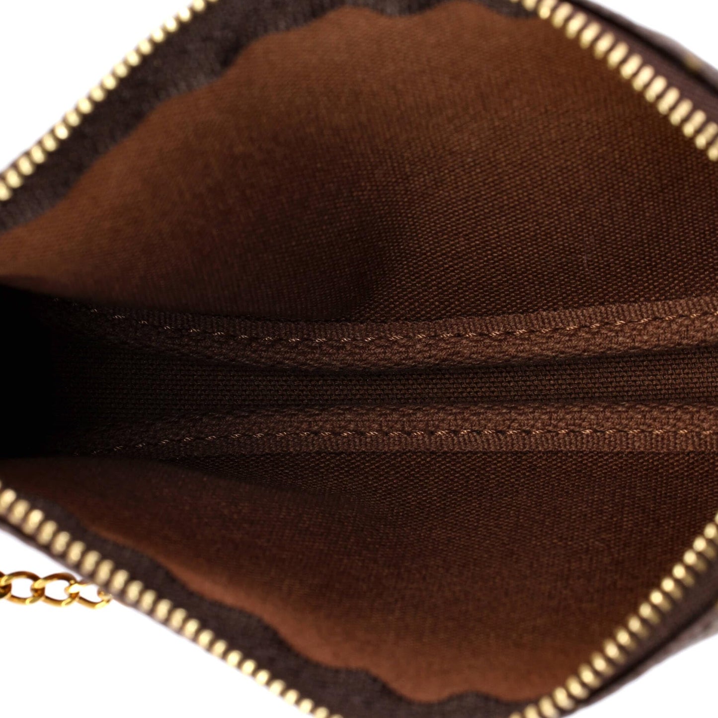 Louis Vuitton, Pochette Accessories Limited Edition Christmas Animation Monogram Canvas Mini, Pre-Loved Condition