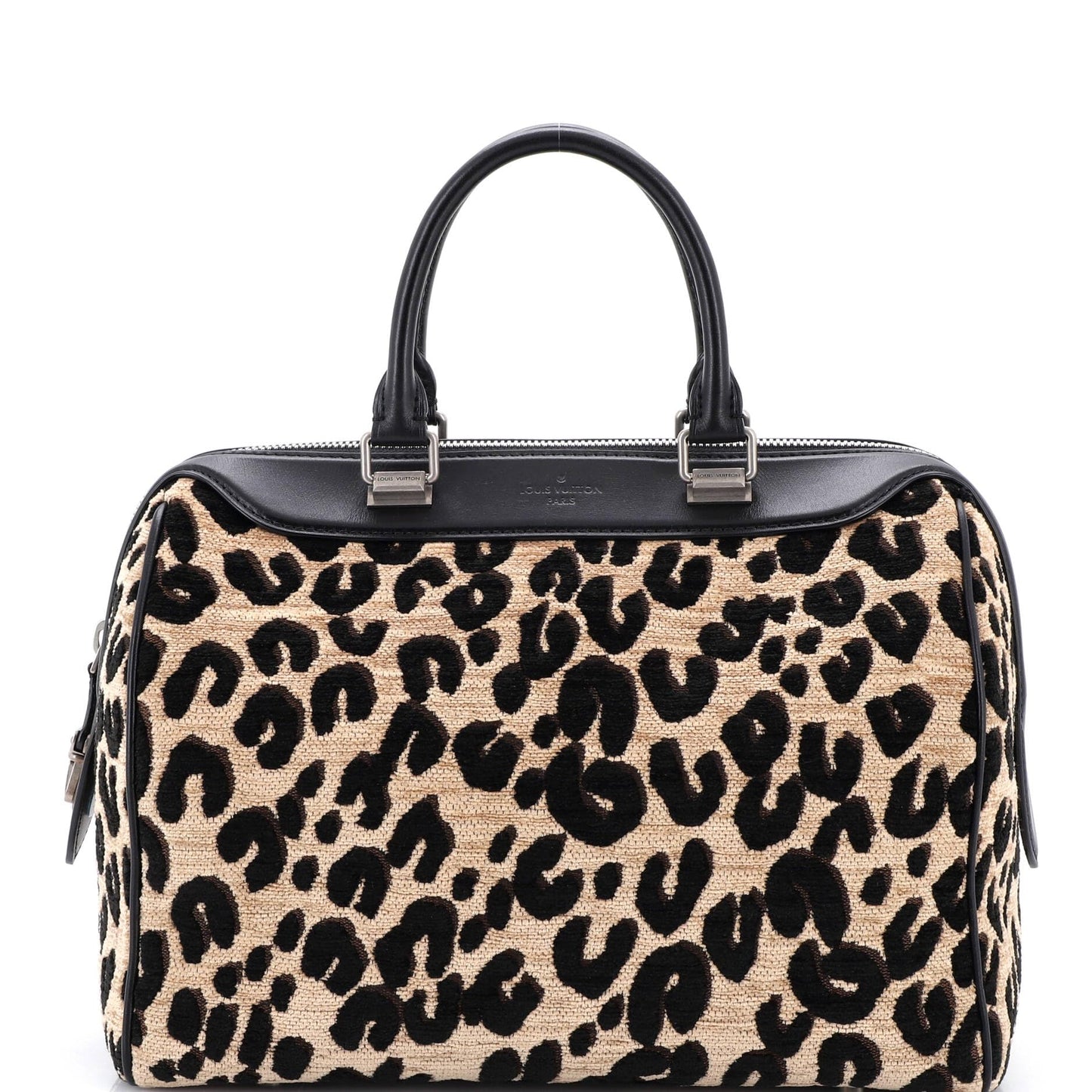 Louis Vuitton, Speedy Handbag Limited Edition Stephen Sprouse Leopard Chenille