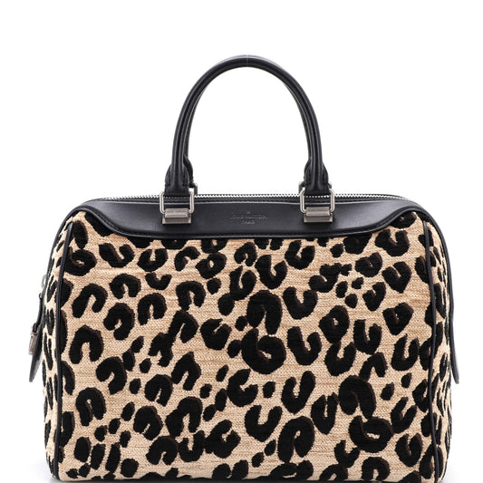Louis Vuitton, Speedy Handbag Limited Edition Stephen Sprouse Leopard Chenille