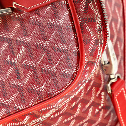 Goyard, Convertible Cosmetic Train Case Coated Canvas, Pre-Loved Condition