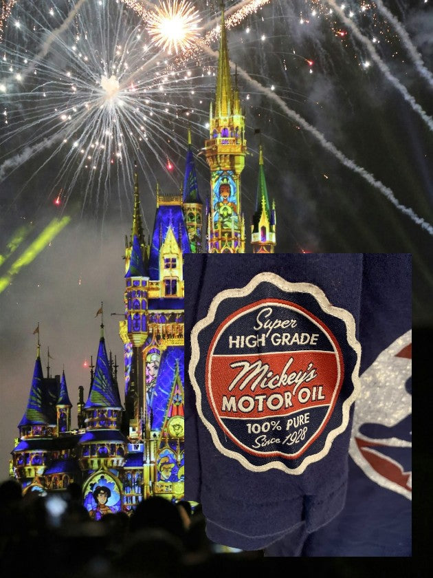 Experience the magic of Disney with this expertly crafted men's authentic quality graphic tee