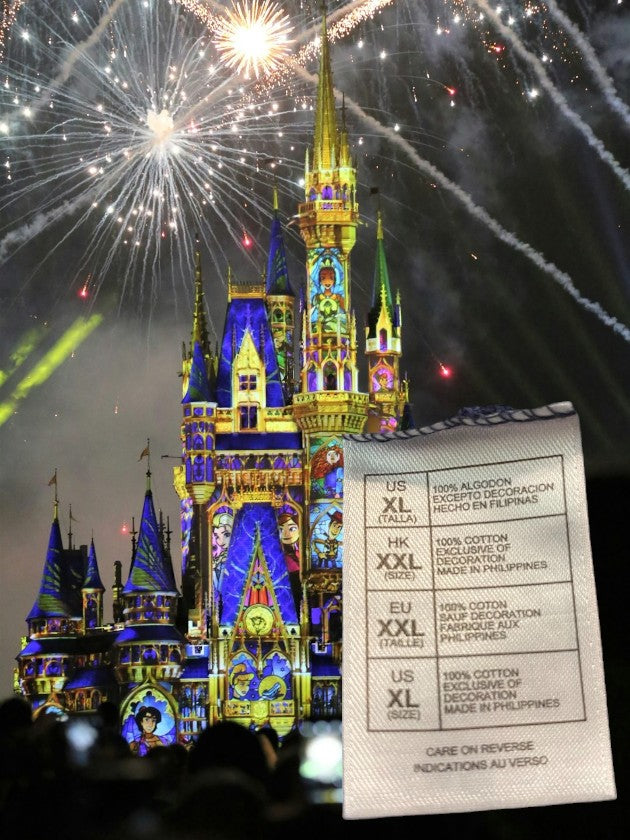 Experience the magic of Disney with this expertly crafted men's authentic quality graphic tee