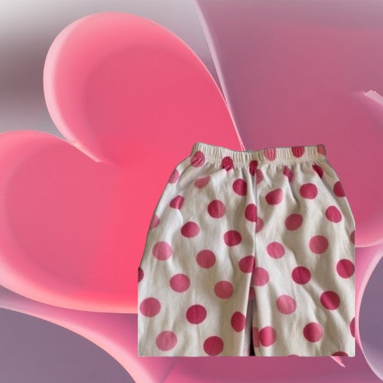 2pc -Disney Polka Dot Bathrobe & Pajama Pants - Perfect for your little Princess!