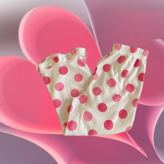 2pc -Disney Polka Dot Bathrobe & Pajama Pants - Perfect for your little Princess!
