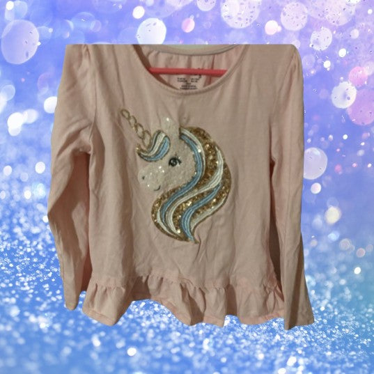 Sequin Unicorn Top with matching Mini Bag