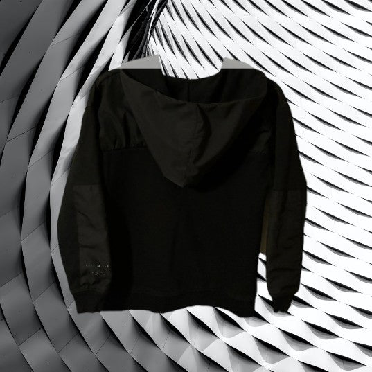 ZARA Black hoodie is both functional and stylish