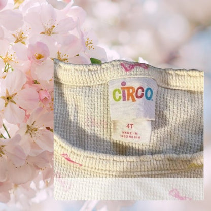 Bring a splash of color to your little one's wardrobe with our Circo vibrant pattern design top